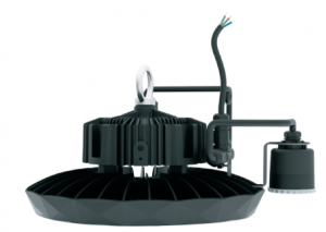 High bay light with microwave detection controller