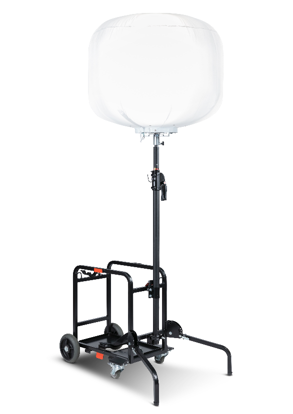 Battery Powered Light Tower Easy Carry, Portable Work Light