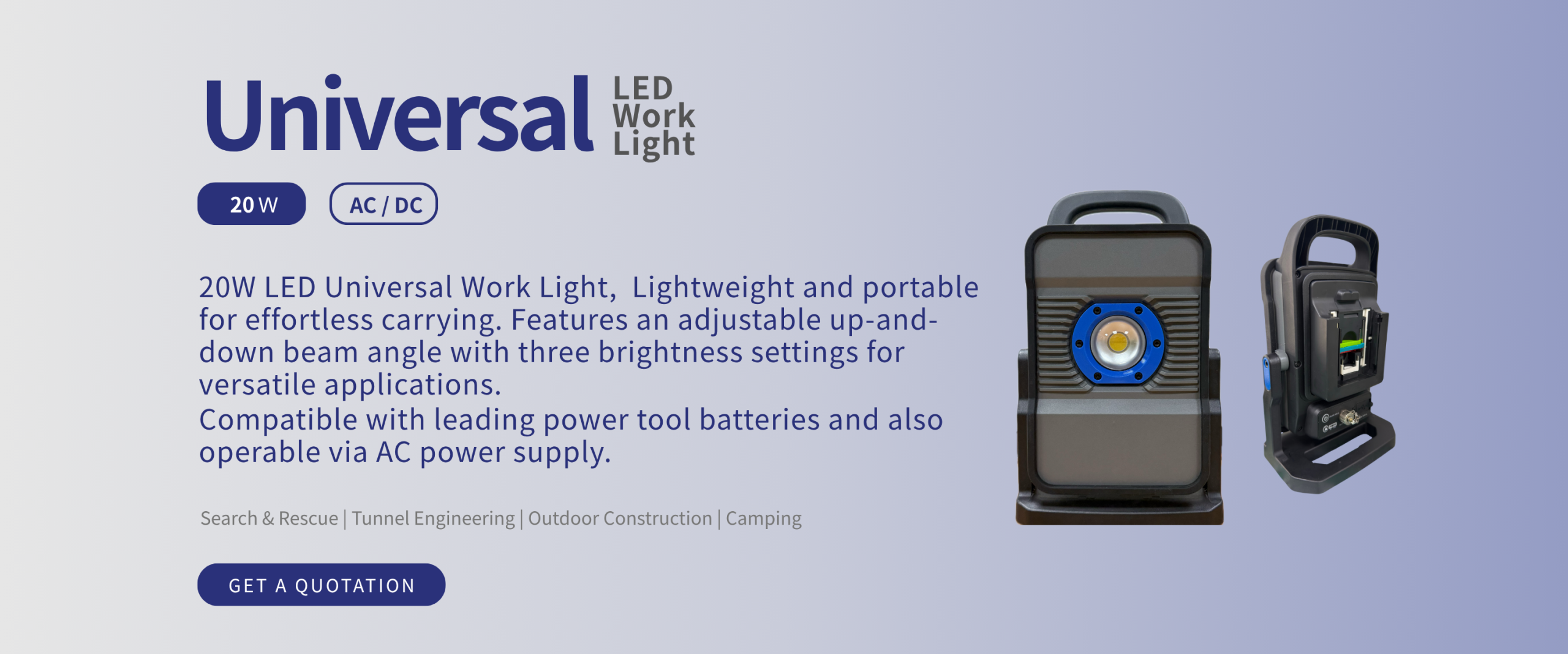 20W work light banner