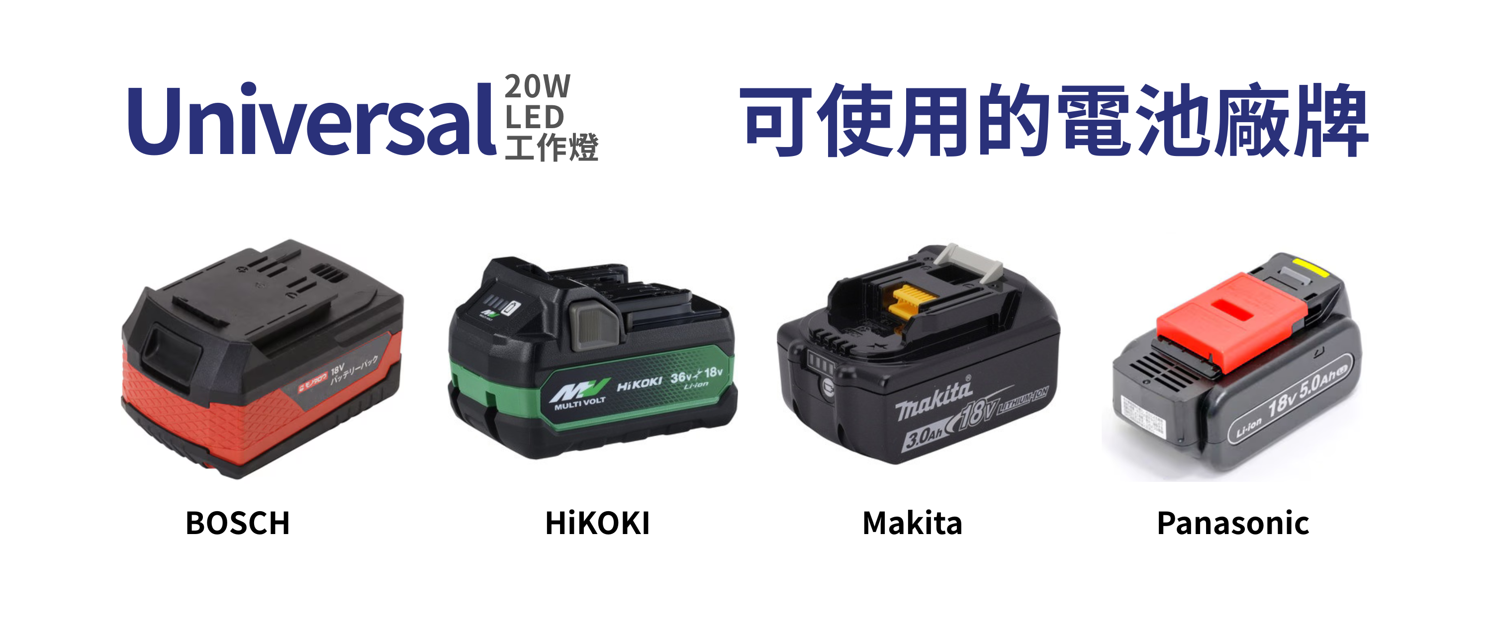 電池 中文 工作燈適用電池