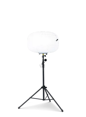 Mini 100W led balloon light for interior constrcution sporting event and parties
