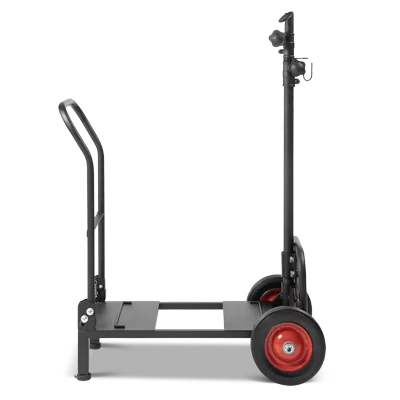 Small portable metal iron trolley cart for 100W 200W